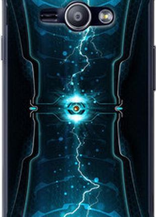 Чехол на samsung galaxy j1 ace j110h молнии в цилиндре "120t-215-2448"