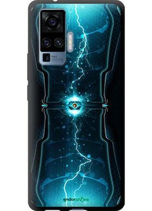 Чехол на vivo x50 pro молнии в цилиндре "120b-1956-2448"