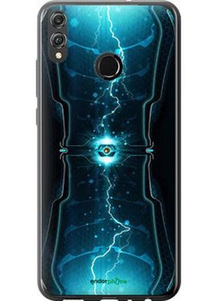 Чехол на huawei honor 8x молнии в цилиндре "120u-1596-2448"