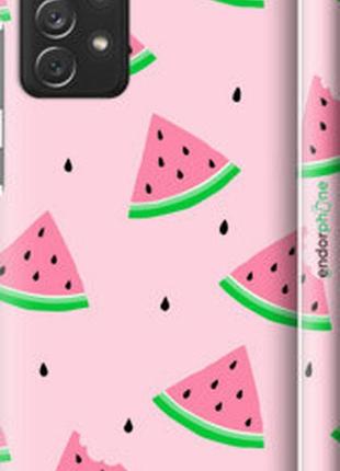 Чохол на samsung galaxy a72 a725f рожевий кавун "4314m-2247-2448"