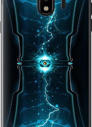 Чехол на samsung galaxy j4 2018 молнии в цилиндре "120t-1487-2448"