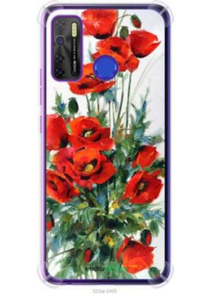Чехол на tecno camon 15 маки "523sp-2405-2448"