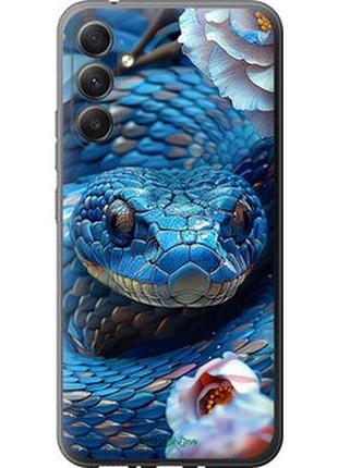 Чехол на samsung galaxy a34 a346e blue snake "6079u-2936-2448"