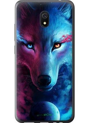 Чехол на xiaomi redmi 8a арт-волк "3999u-1794-2448"