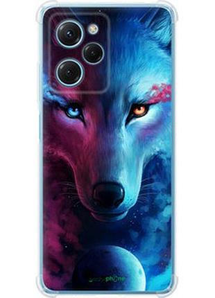 Чехол на xiaomi poco x5 pro 5g арт-волк "3999sp-3027-2448"