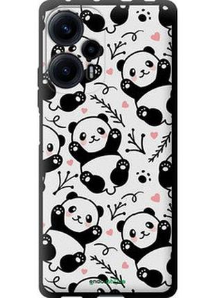 Чехол на xiaomi poco f5 панды "4318b-3170-2448"