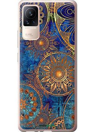 Чехол на xiaomi civi золотой узор "678u-2491-2448"
