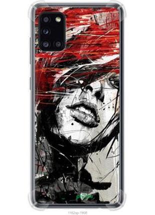 Чехол на samsung galaxy a31 a315f лицо девушки "1162sp-1908-2448"