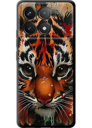 Чехол на xiaomi poco f6 pro mini tiger "6052b-3755-2448"