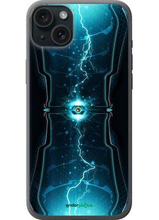 Чехол на iphone 15 plus молнии в цилиндре "120u-3097-2448"
