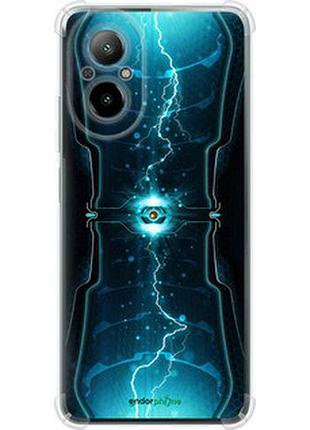 Чехол на realme c67 4g молнии в цилиндре "120sp-3648-2448"