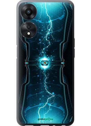 Чехол на oppo a78 5g молнии в цилиндре "120u-3169-2448"