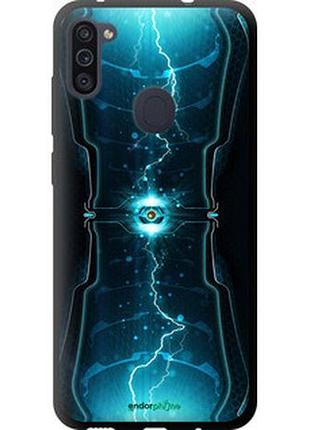 Чехол на samsung galaxy m11 m115f молнии в цилиндре "120b-1905-2448"