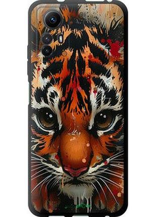 Чехол на xiaomi redmi note 12s mini tiger "6052b-3065-2448"