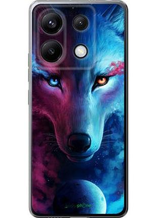 Чехол на xiaomi redmi note 13 pro 5g арт-волк "3999u-3392-2448"