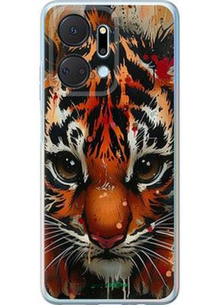 Чехол на huawei honor x7a mini tiger "6052u-2981-2448"