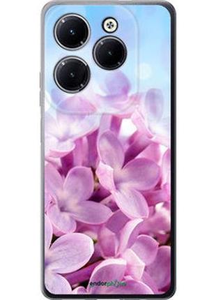 Чехол на infinix hot 40 pro сирень "527u-3736-2448"