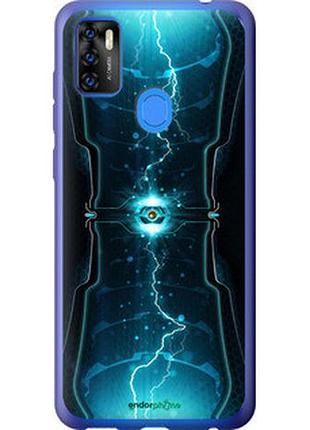 Чехол на zte blade a7s 2020 молнии в цилиндре "120u-2454-2448"