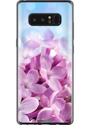 Чехол на samsung galaxy note 8 сирень "527u-1020-2448"
