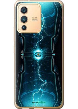 Чехол на vivo v23 молнии в цилиндре "120u-2642-2448"