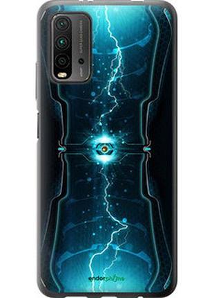 Чехол на xiaomi redmi 9t молнии в цилиндре "120t-2257-2448"