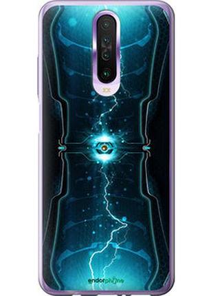 Чехол на xiaomi redmi k30 молнии в цилиндре "120t-1836-2448"