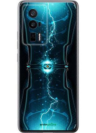 Чехол на xiaomi redmi k60 молнии в цилиндре "120u-2973-2448"