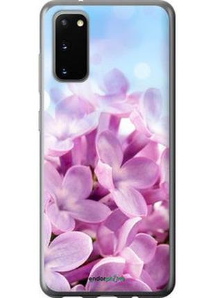 Чехол на samsung galaxy s20 сирень "527t-1824-2448"