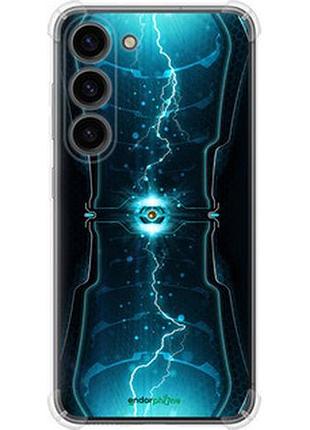 Чехол на samsung galaxy s23 молнии в цилиндре "120sp-2907-2448"
