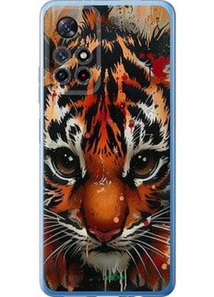 Чехол на xiaomi redmi note 11s 5g mini tiger "6052u-2890-2448"