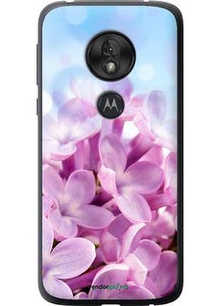 Чехол на motorola moto g7 play сирень "527u-1656-2448"