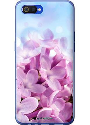 Чехол на realme c2 сирень "527t-1852-2448"