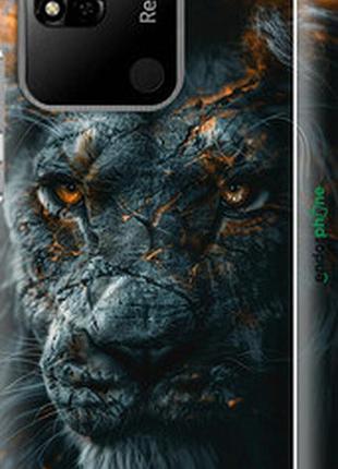Чехол на xiaomi redmi 10a пламенный лев "6153m-2578-2448"