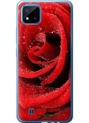Чохол на realme c20a червона троянда "529u-2416-2448"
