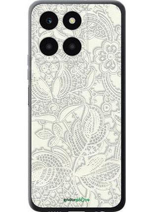 Чехол на huawei honor x6a белое кружево "4383u-3340-2448"