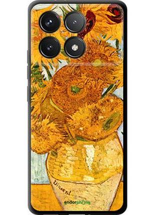 Чохол на xiaomi redmi k70 pro вінсент ван гог. соняшники "162b-3800-2448"