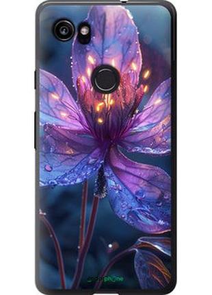 Чехол на google pixel 2 xl магический цветок "6038u-1643-2448"