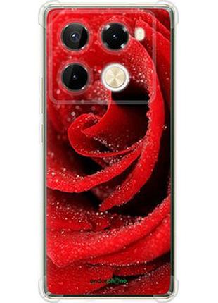 Чехол на infinix note 40 pro 5g красная роза "529sp-3690-2448"