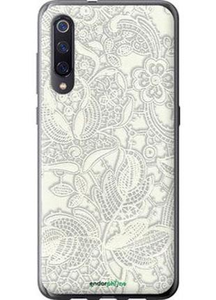 Чохол на xiaomi mi9 біле мереживо "4383t-1648-2448"