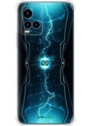 Чехол на vivo y33s молнии в цилиндре "120sp-2643-2448"