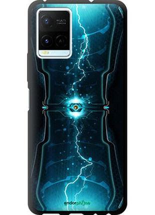 Чехол на vivo y21s молнии в цилиндре "120b-2550-2448"