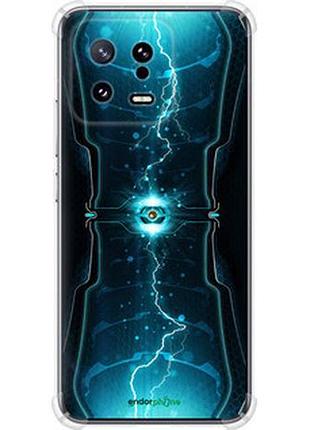 Чехол на xiaomi 13 молнии в цилиндре "120sp-2957-2448"
