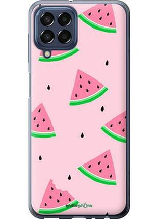 Чехол на samsung galaxy m33 m336b розовый арбуз "4314u-2633-2448"