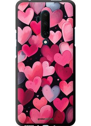 Чехол на oneplus 7t pro сердечки 4 "5662b-1810-2448"