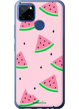 Чехол на realme c12 розовый арбуз "4314t-2240-2448"