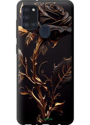 Чехол на samsung galaxy a21s a217f роза 3 "5552b-1943-2448"