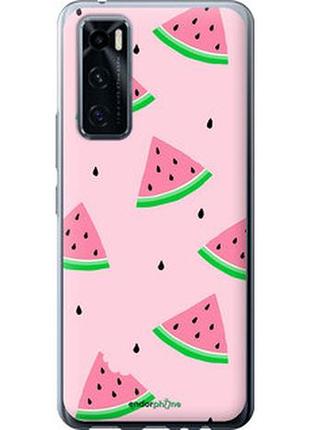 Чохол на vivo v20 se рожевий кавун "4314u-2128-2448"