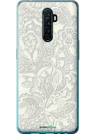 Чехол на oppo reno ace белое кружево "4383u-1964-2448"