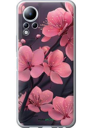 Чехол на infinix note 11 пурпурная сакура "6075u-2754-2448"