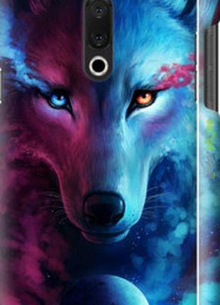 Чехол на meizu 15 plus арт-волк "3999m-1473-2448"